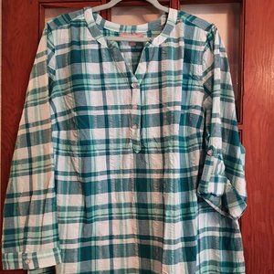 Woman Within V-Neck Tunic, size 22/24